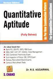 QUANTITATIVE APTITUDE FULLY SOLVED